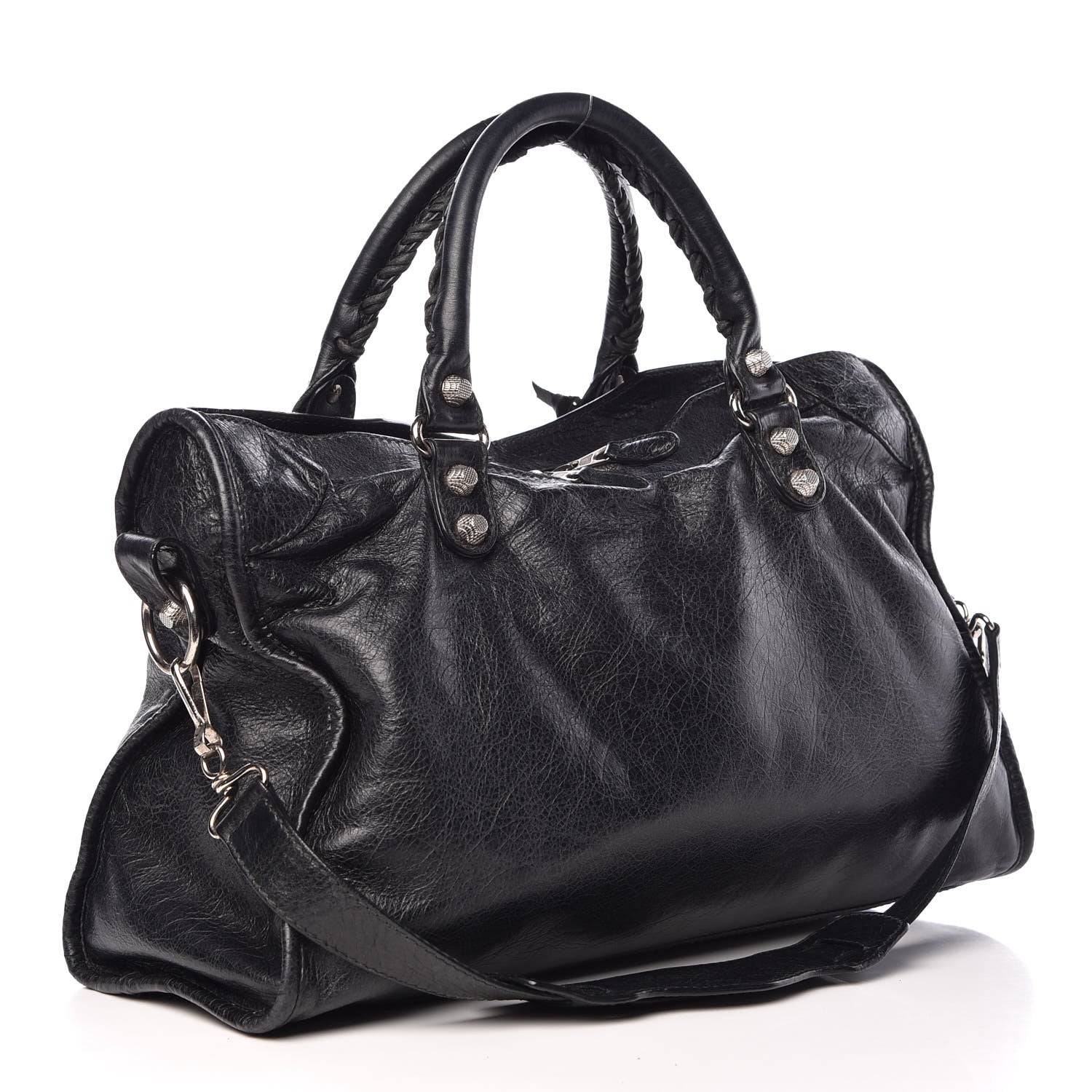 Balenciaga Agneau Giant 12 Silver Hardware City Black 3 of 17