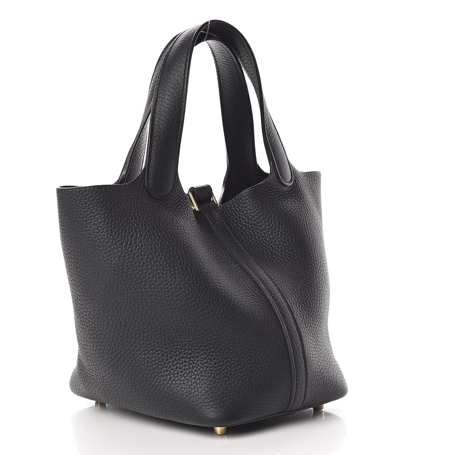 Hermes Taurillon Clemence Picotin Lock 18 PM Black 3 of 10