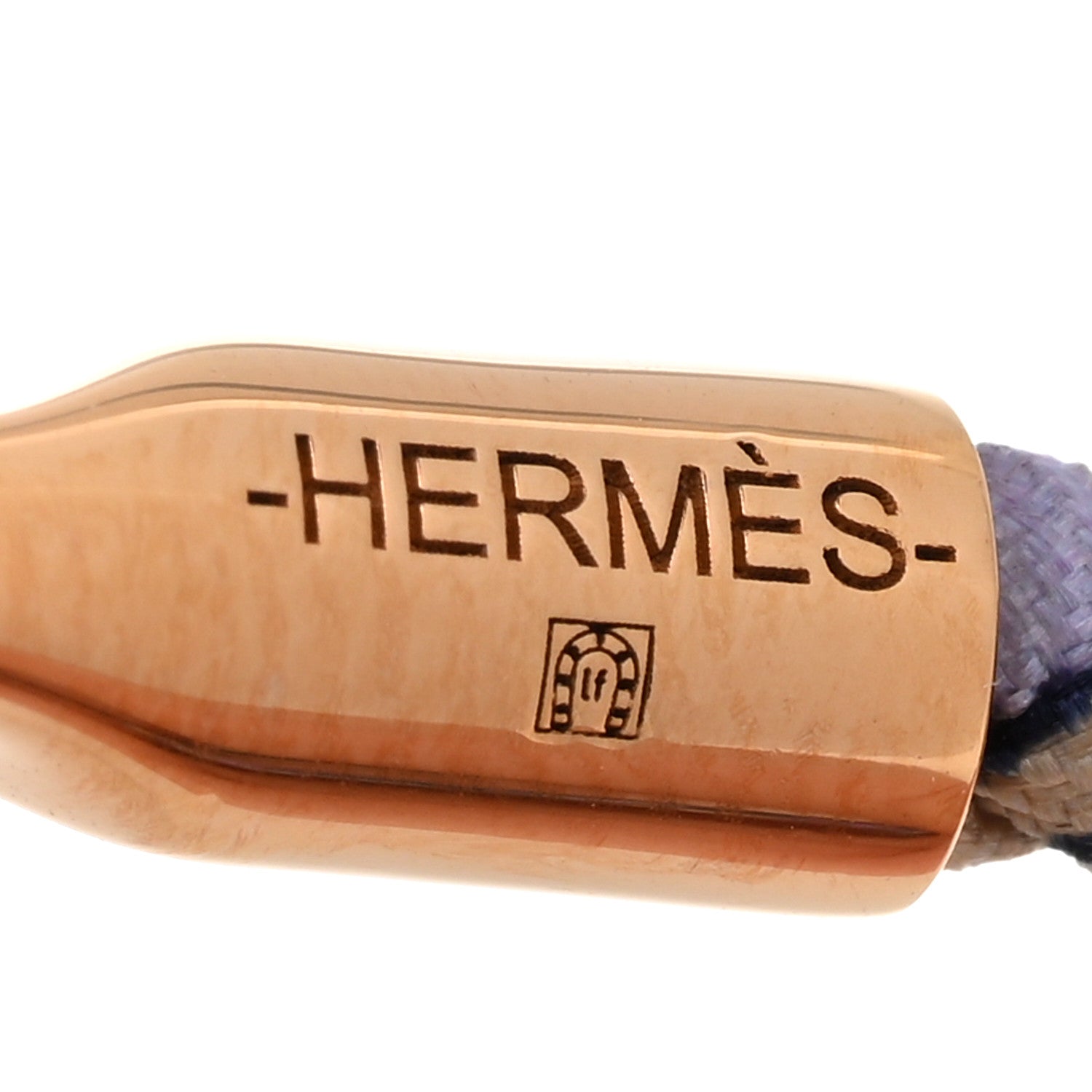 Hermes Silk Glenan Double Tour Bracelet Lilas 4 of 6