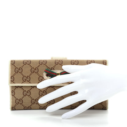 Gucci Monogram Princy Continental Wallet White 2 of 9