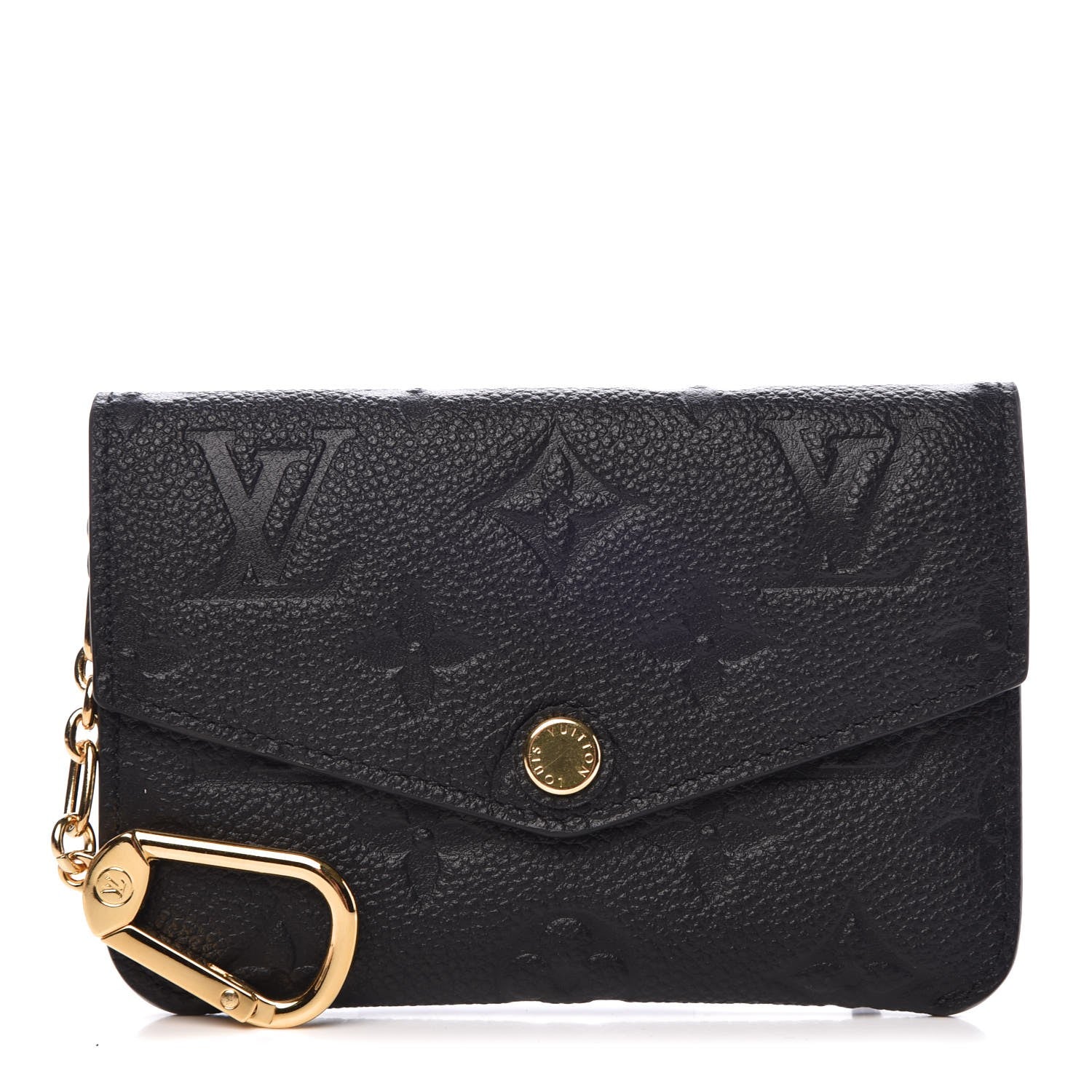 Louis Vuitton Empreinte Key Pouch Black 1 of 7
