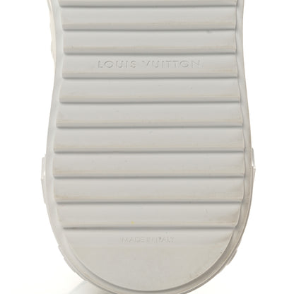 Louis Vuitton Lambskin Embossed Monogram Time Out Sneakers 36.5 White 8 of 8