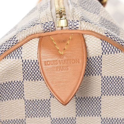 Louis Vuitton Damier Azur Speedy 35 7 of 10