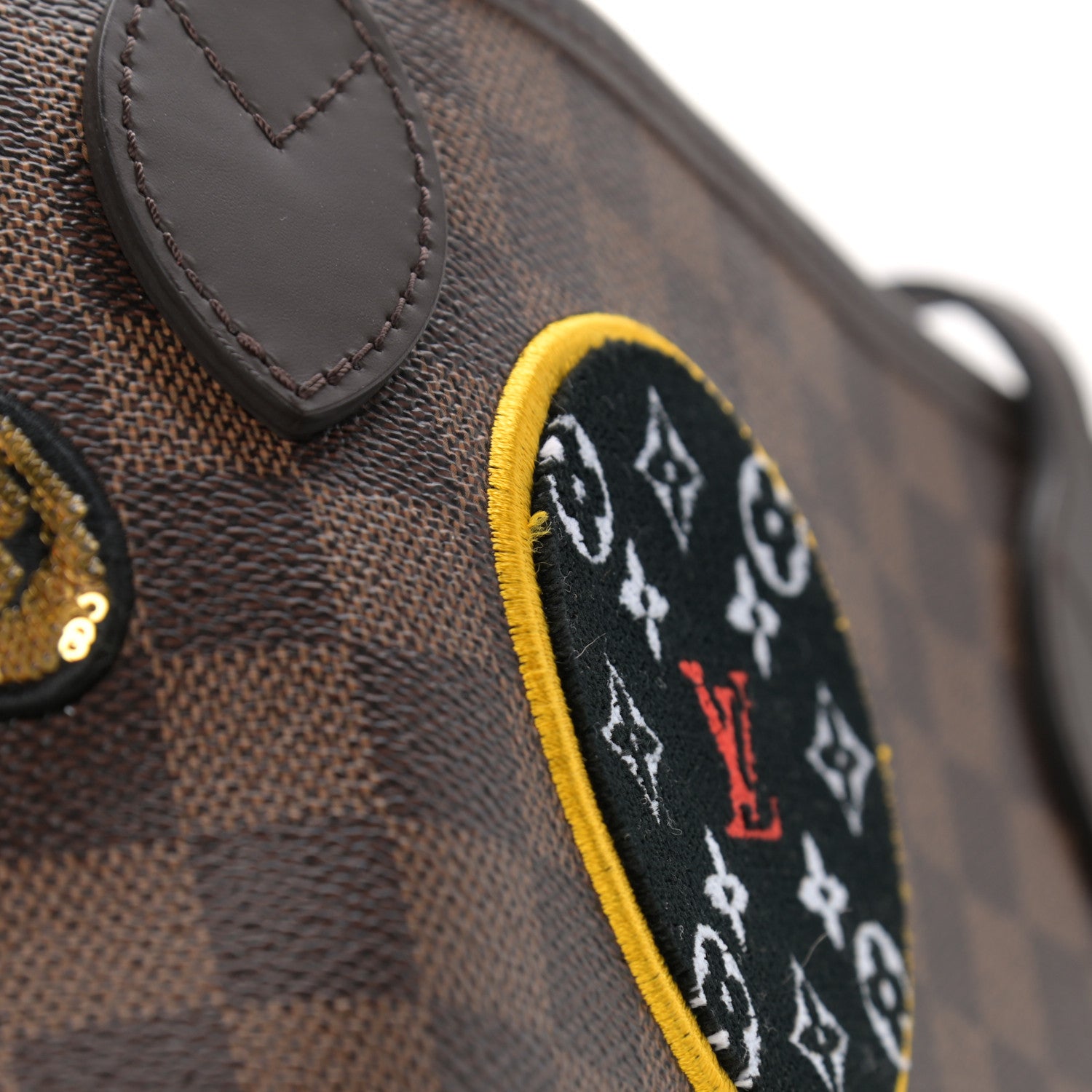Louis Vuitton Damier Ebene Travel Stickers Neo Neverfull MM 12 of 13