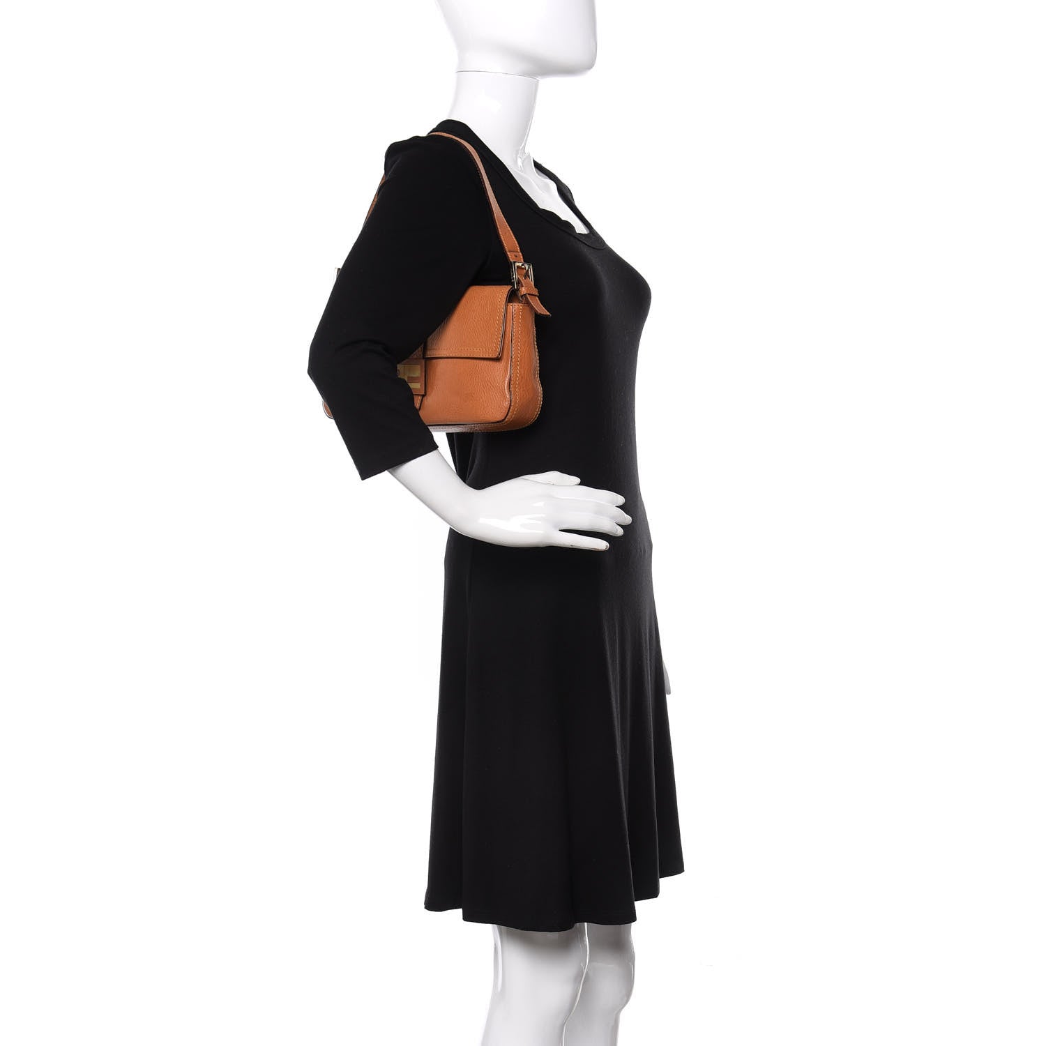 Fendi Nappa Baguette Honey 2 of 11