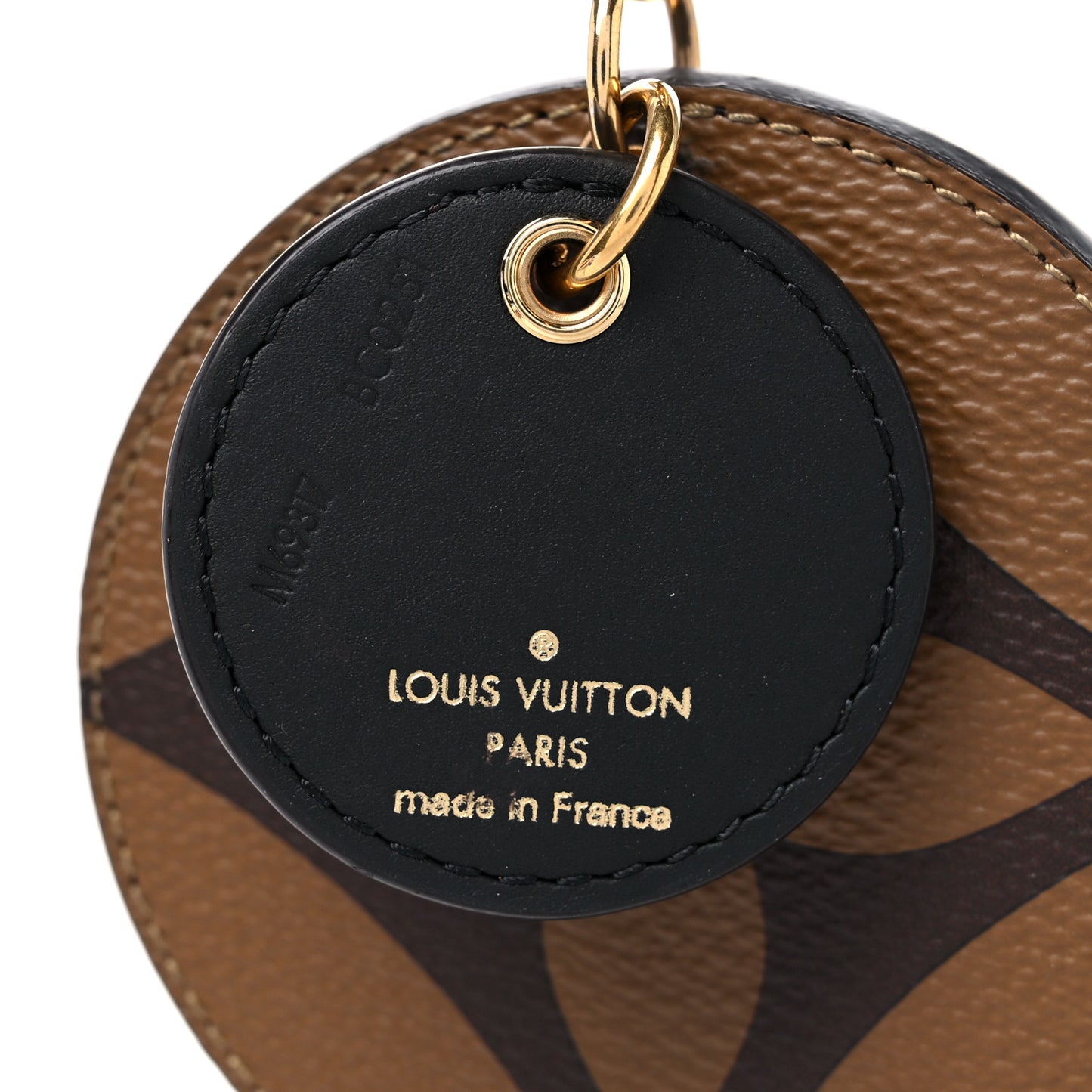 Monogram Reverse Key Holder Bag Charm