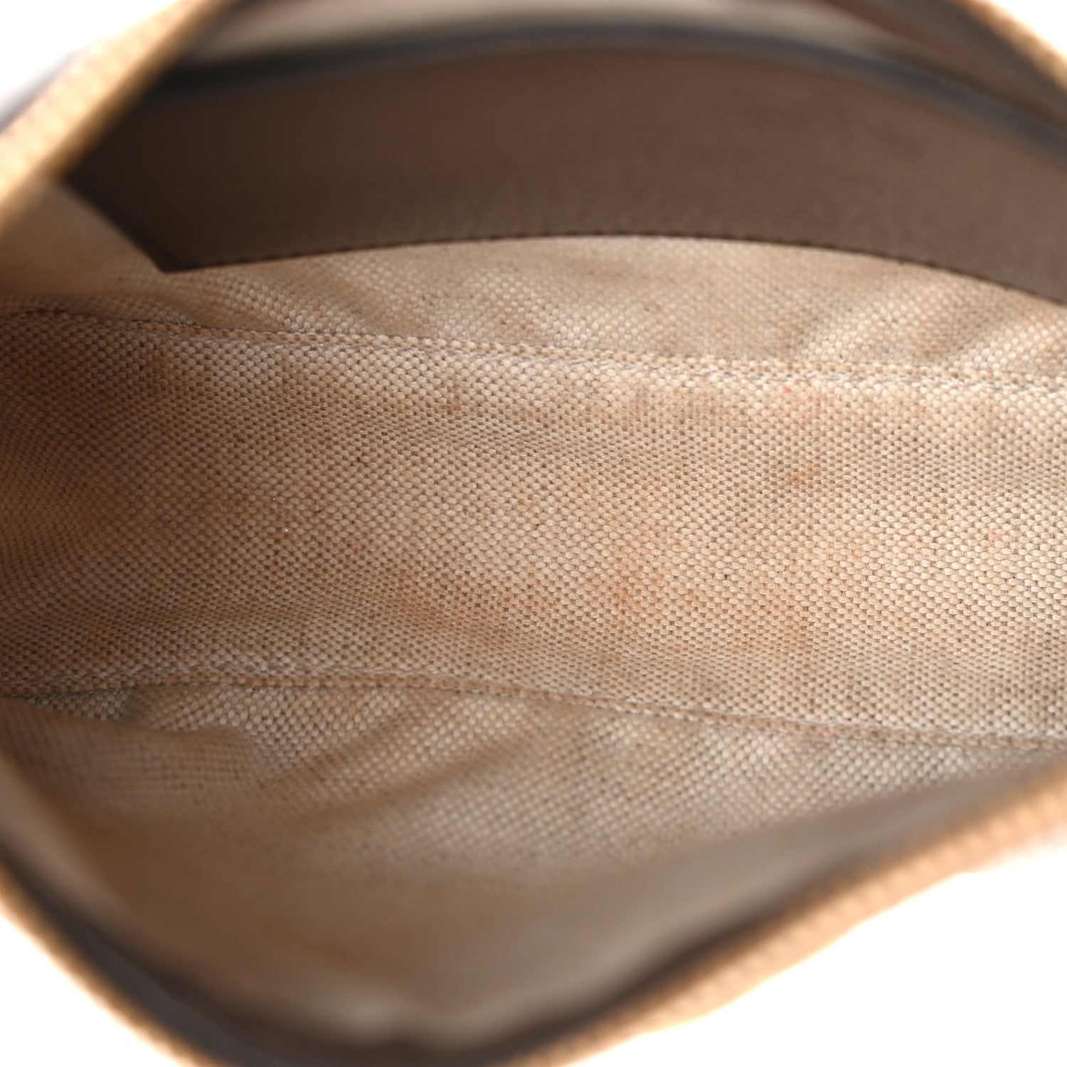 Gucci GG Supreme Monogram Textured Dollar Calfskin Web Small Ophidia GG Handbag Beige Ebony New Acero 11 of 12