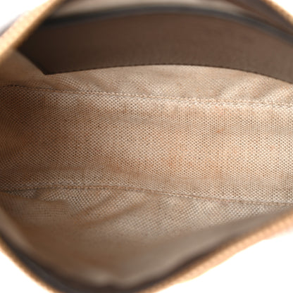 Gucci GG Supreme Monogram Textured Dollar Calfskin Web Small Ophidia GG Handbag Beige Ebony New Acero 11 of 12