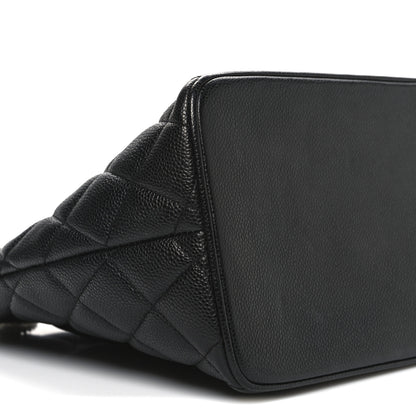 Chanel Caviar Quilted Medallion Tote  Black 9 of 10