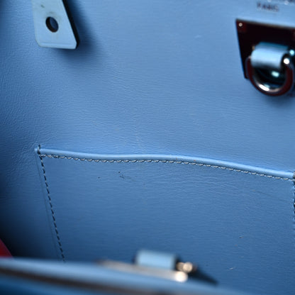 Louis Vuitton Calfskin City Steamer MM Rouge Blue 13 of 22