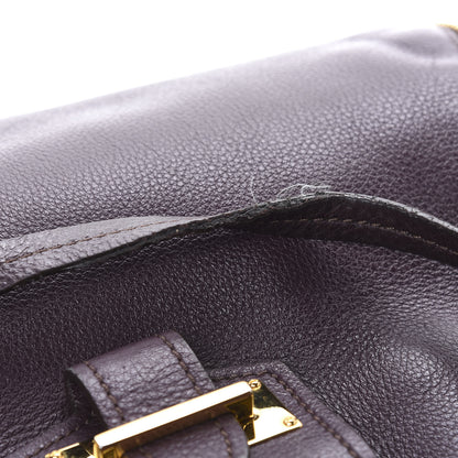 Tom Ford Grained Calfskin Medium Sedgwick Zipper Tote Wine 7 of 15