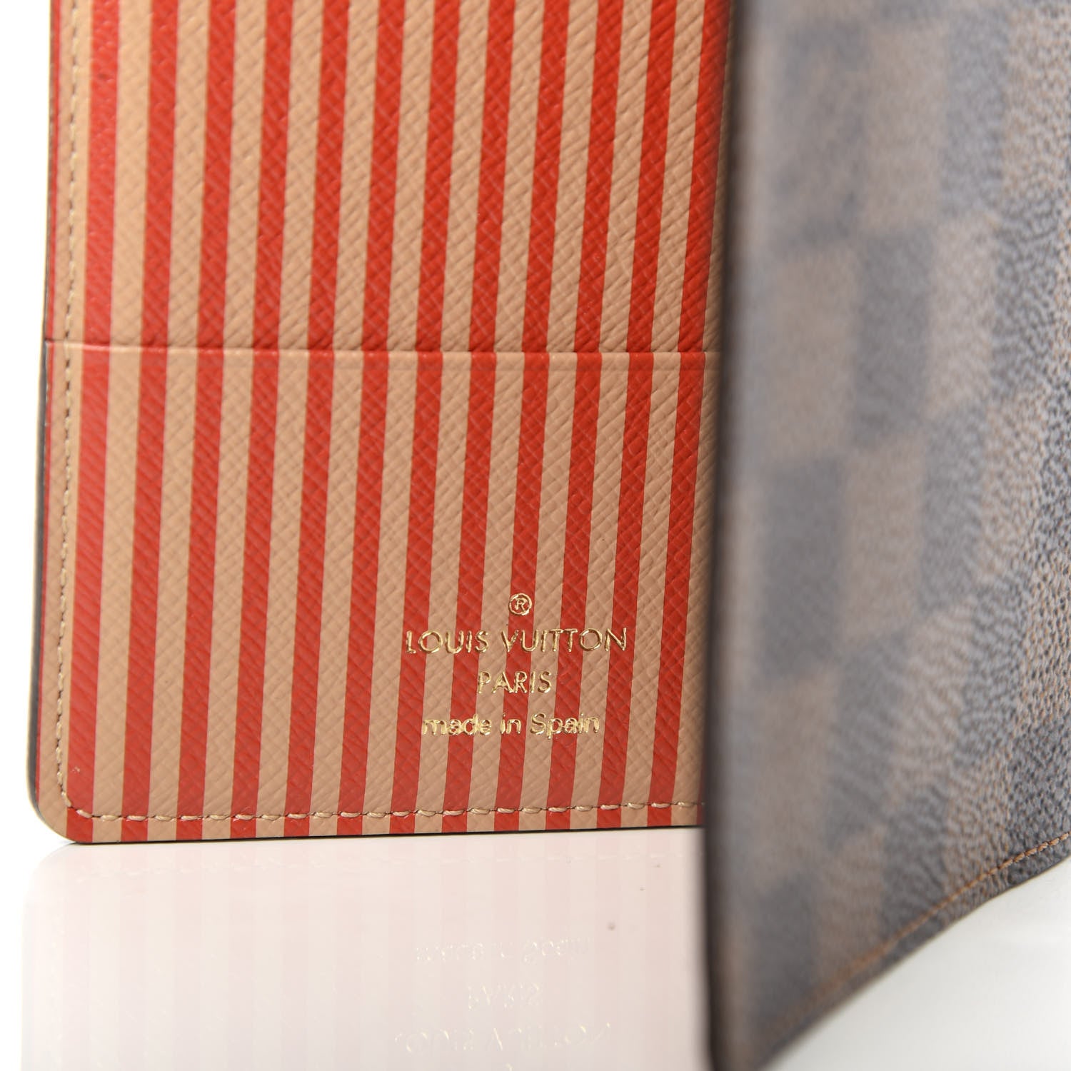 Louis Vuitton Damier Ebene Trunks and Locks Passport Cover 6 of 6