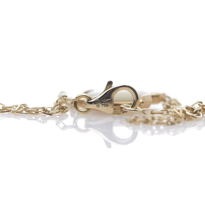 Cartier 18K Yellow Gold Mother of Pearl Diamond Tortue Charm Bracelet 4 of 4