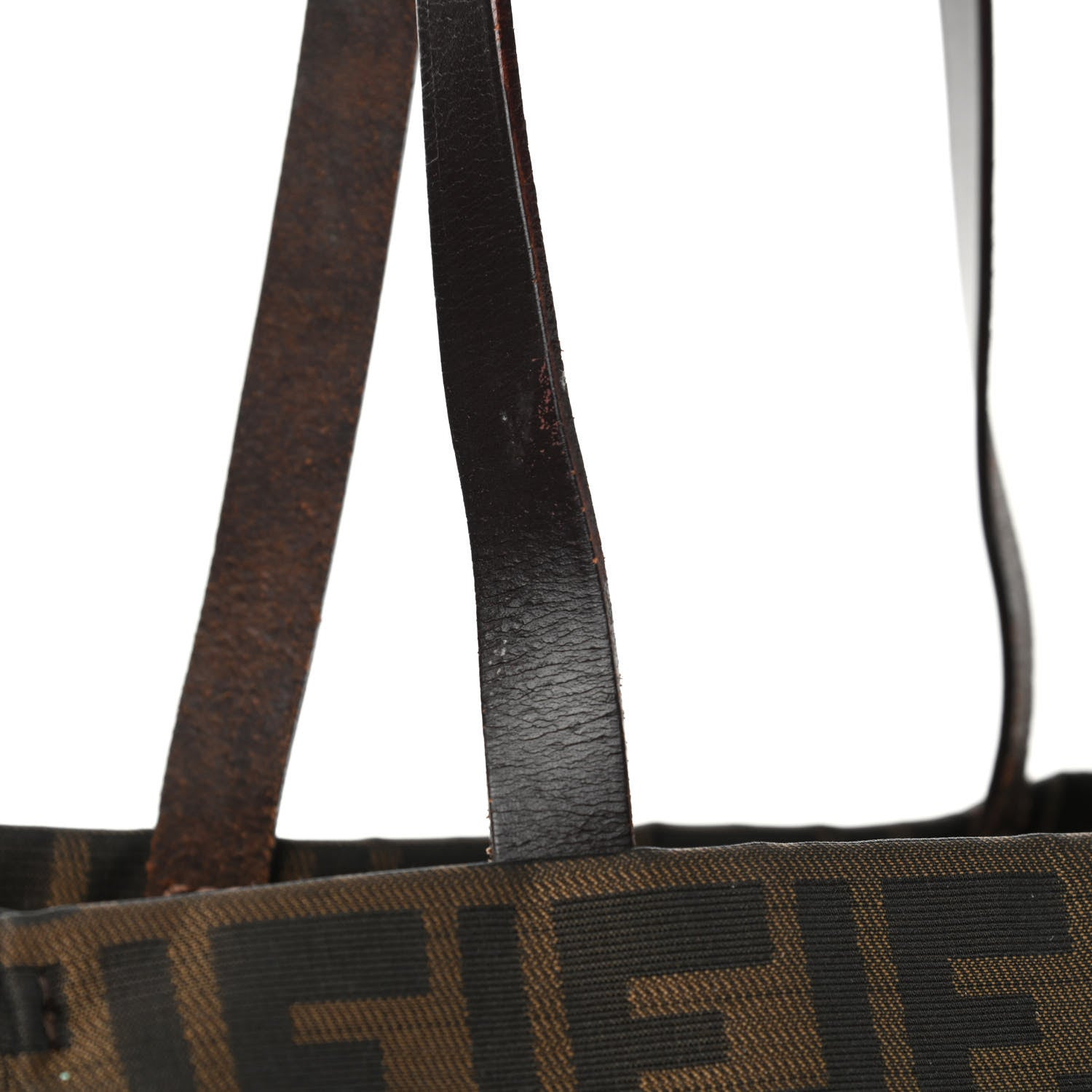 Fendi Zucca Small Tote Tobacco 5 of 6