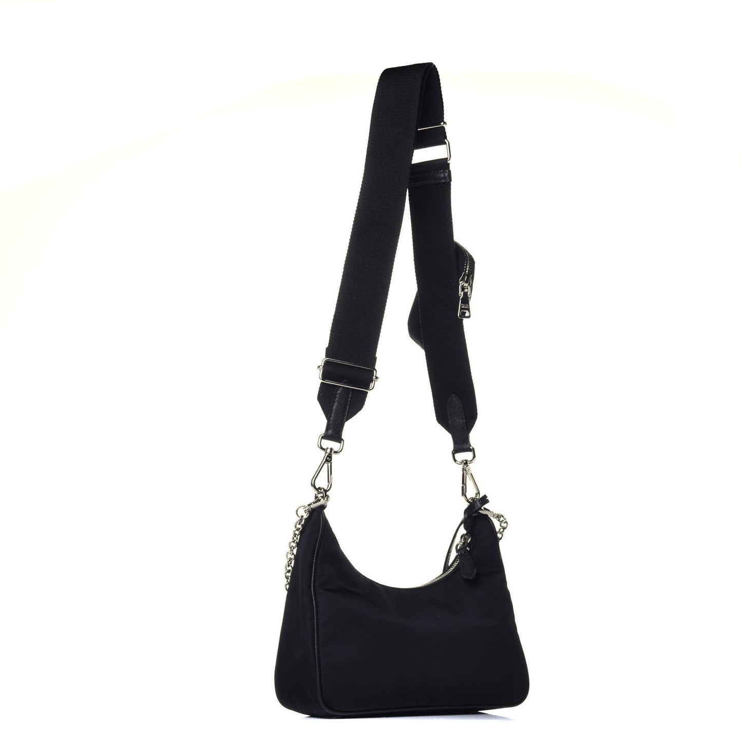Nylon Re-Edition 2005 Shoulder Bag Black