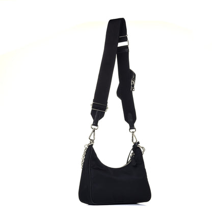Prada Nylon Re-Edition 2005 Shoulder Bag Black 3 of 9