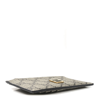 Gucci X BALENCIAGA GG Supreme Monogram Zip Card Case Beige Ebony 4 of 6