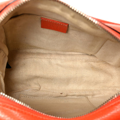 Gucci Pebbled Calfskin Small Soho Disco Bag Sun Orange 5 of 15