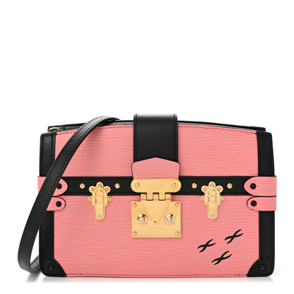 Louis Vuitton Epi Trunk Clutch Rose Ballerine 1 of 9