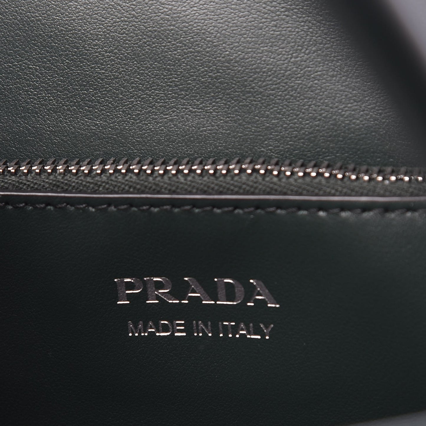 Soft Calfskin Diagramme Handbag Green