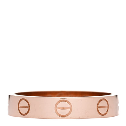 Cartier 18K Pink Gold 3.5mm LOVE Wedding Band Ring 52 6 1 of 5