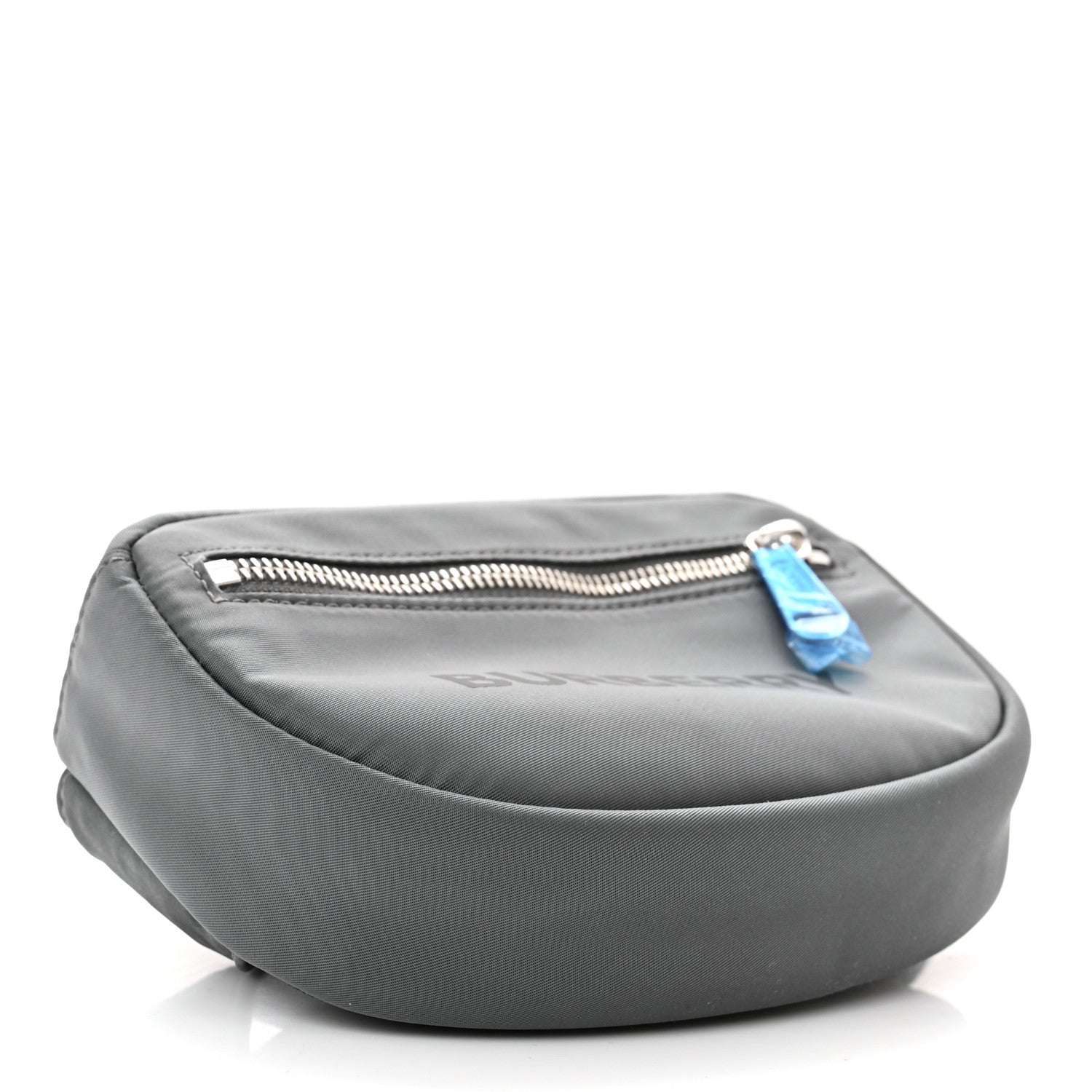 Burberry Econyl Logo Print Small Cannon Bum Bag Charcoal Grey 4 of 9