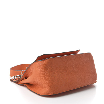 Hermes Taurillon Clemence Jypsiere 31 Orange 4 of 10
