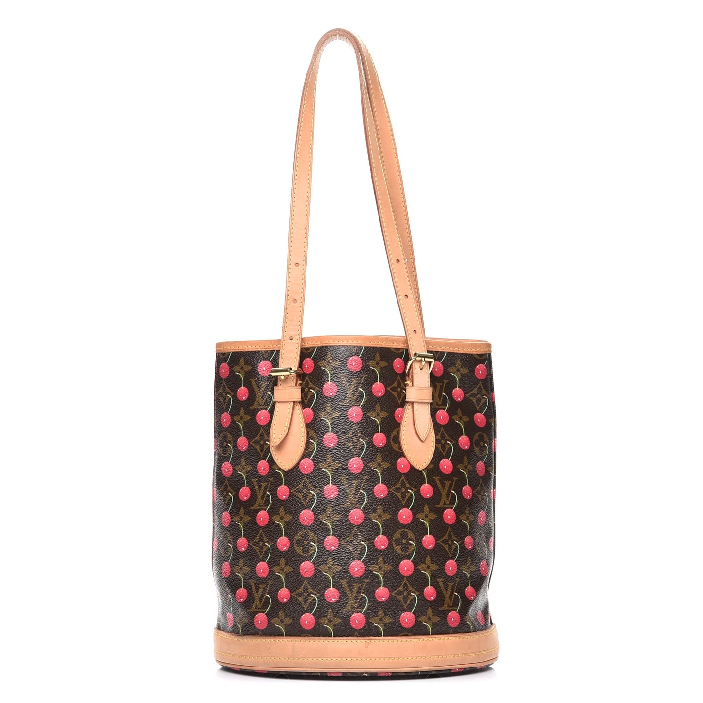 Monogram Cerises Bucket Bag
