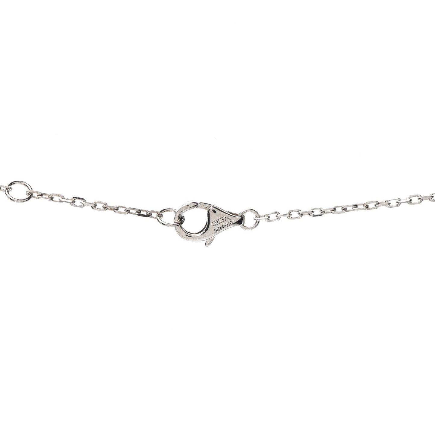 18K White Gold Diamond Juste Un Clou Necklace