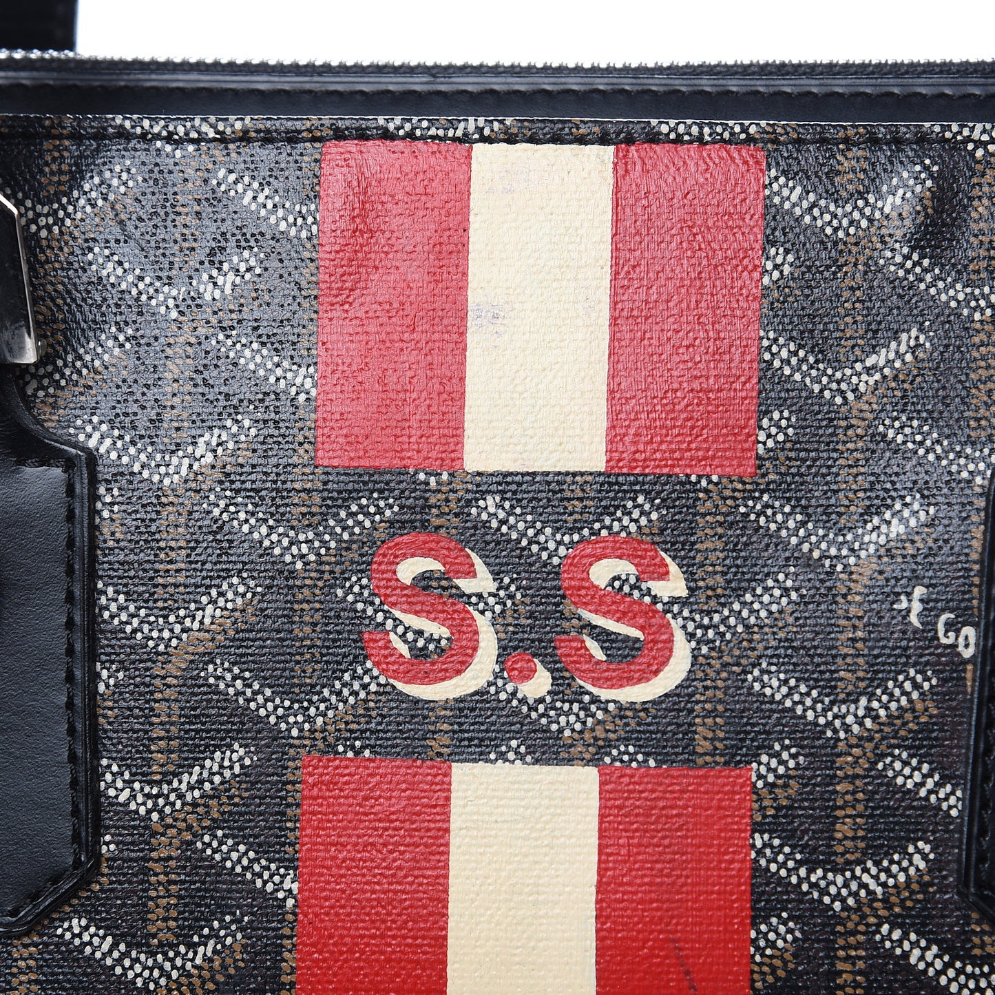 Goyardine Sac Marie Galante MM Black