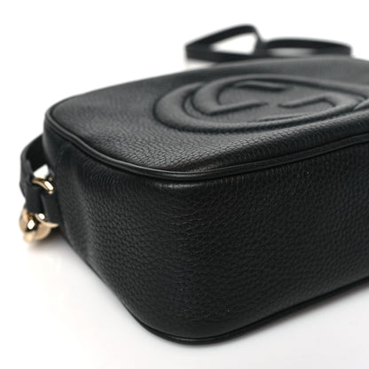 Gucci Pebbled Calfskin Small Soho Disco Bag Black 10 of 11