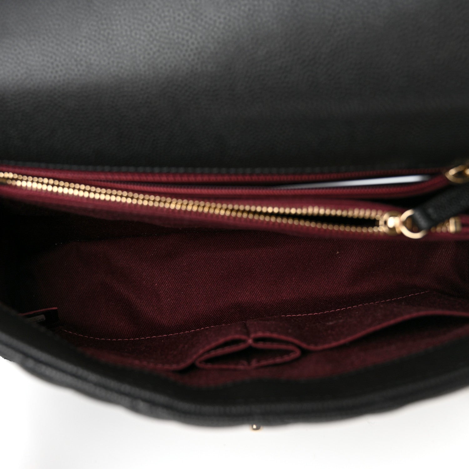 Chanel Caviar Quilted Small Coco Handle Flap Black 5 of 12