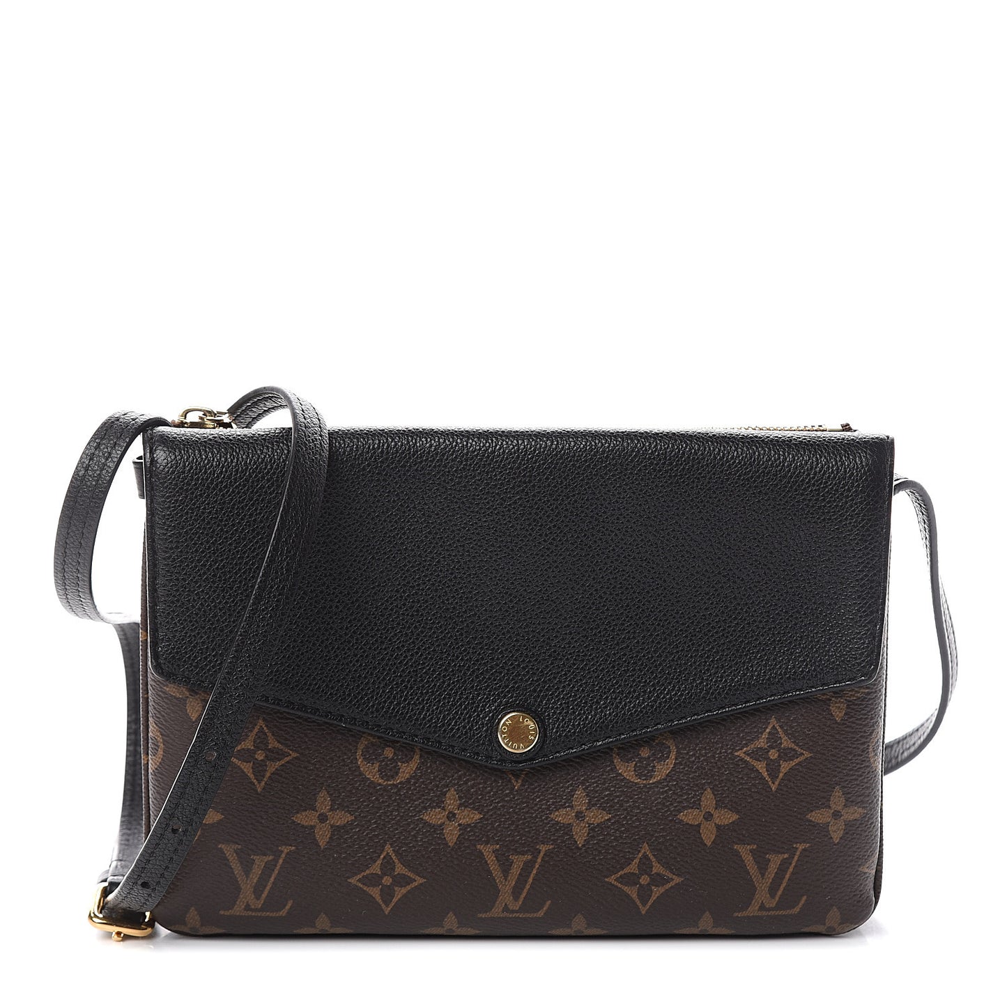 Monogram Twice Pochette Black
