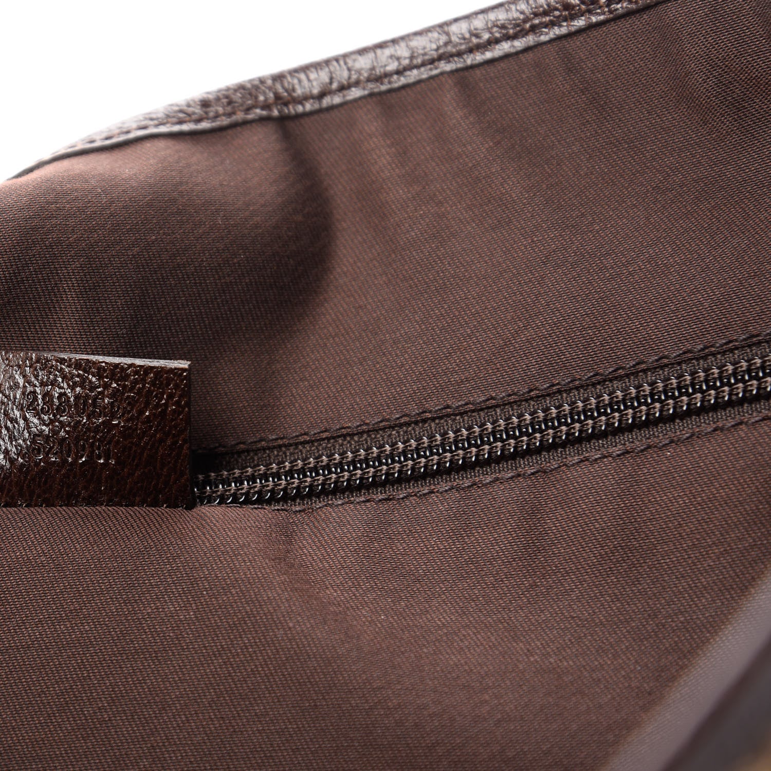 Gucci Monogram Web Medium Flap Messenger Beige Dark Brown 9 of 10