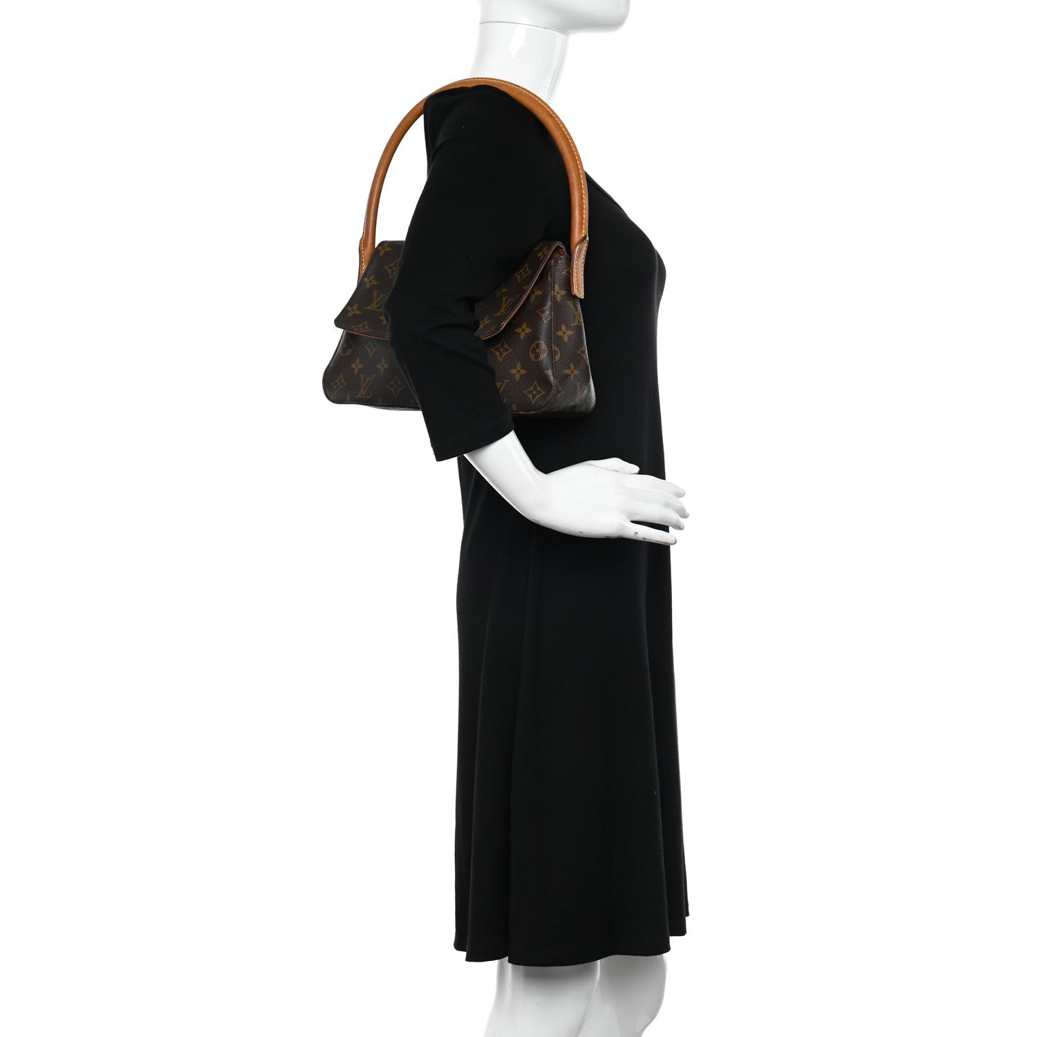 Louis Vuitton LOUIS VUITTON Monogram Mini Looping 2 of 11