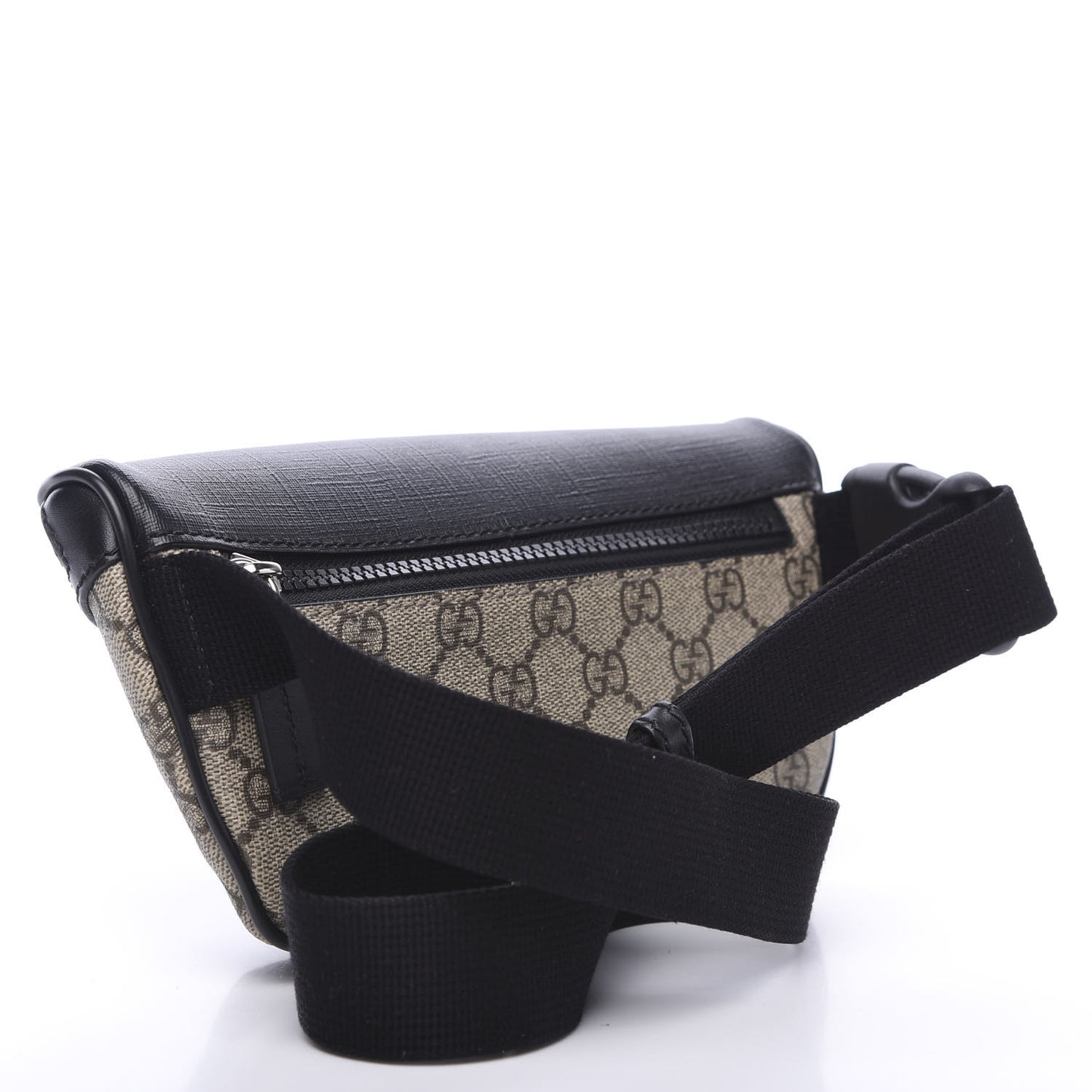 GG Supreme Monogram Belt Bag Black