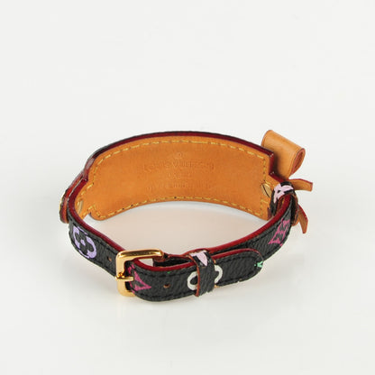 Louis Vuitton Monogram Multicolor Address Wish Bracelet Black 3 of 5