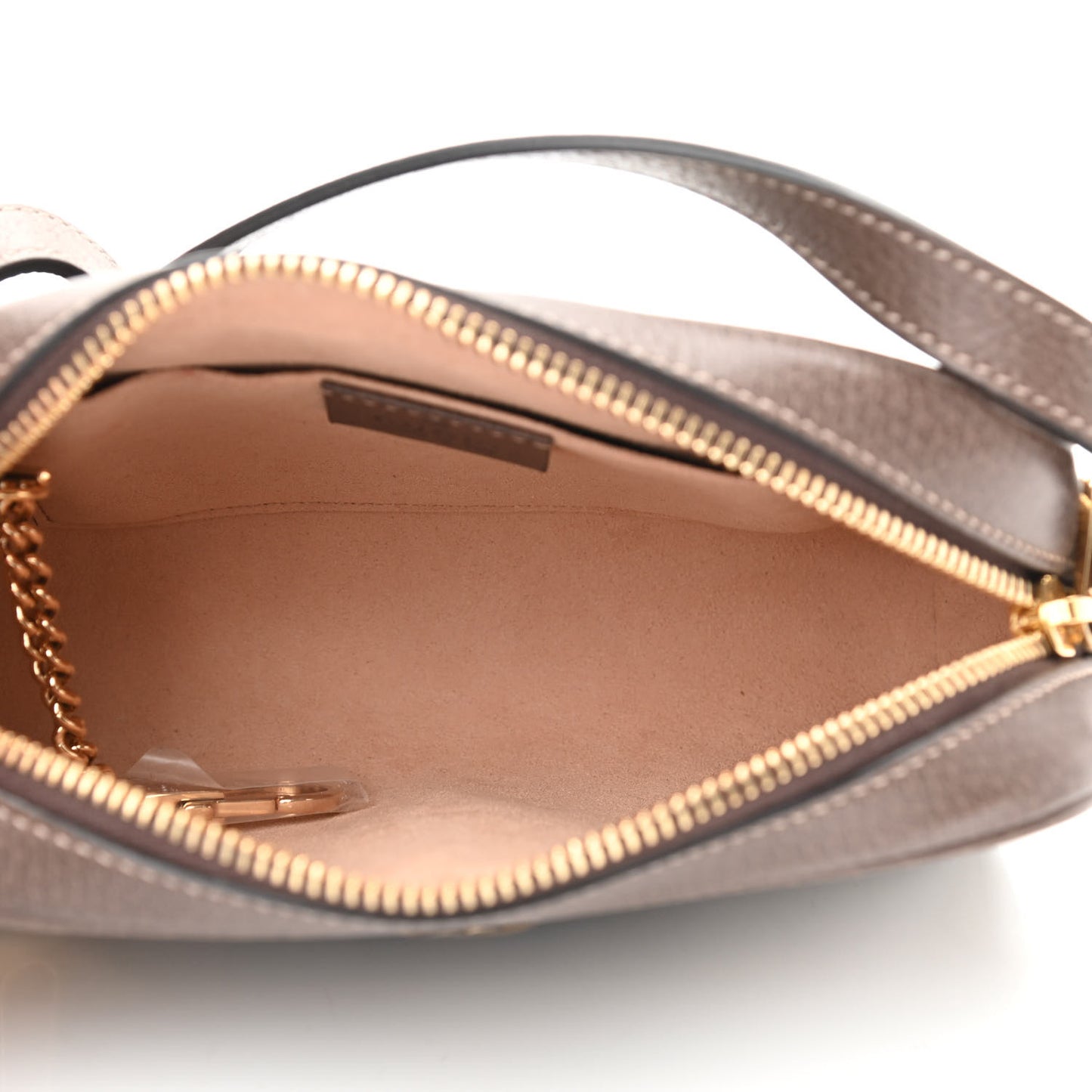 GG Supreme Monogram Web Mini Ophidia Shoulder Bag Brown