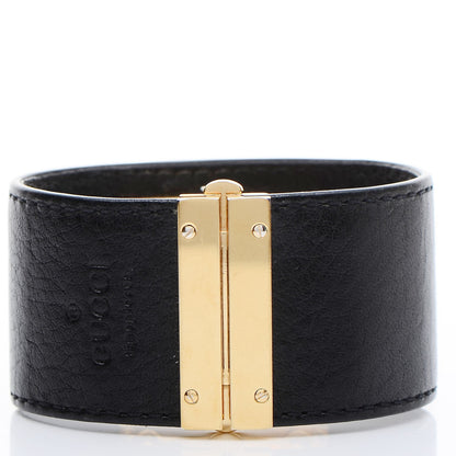 Gucci Stainless Steel Calfskin 33mm 7800L Quartz Watch Black 5 of 9