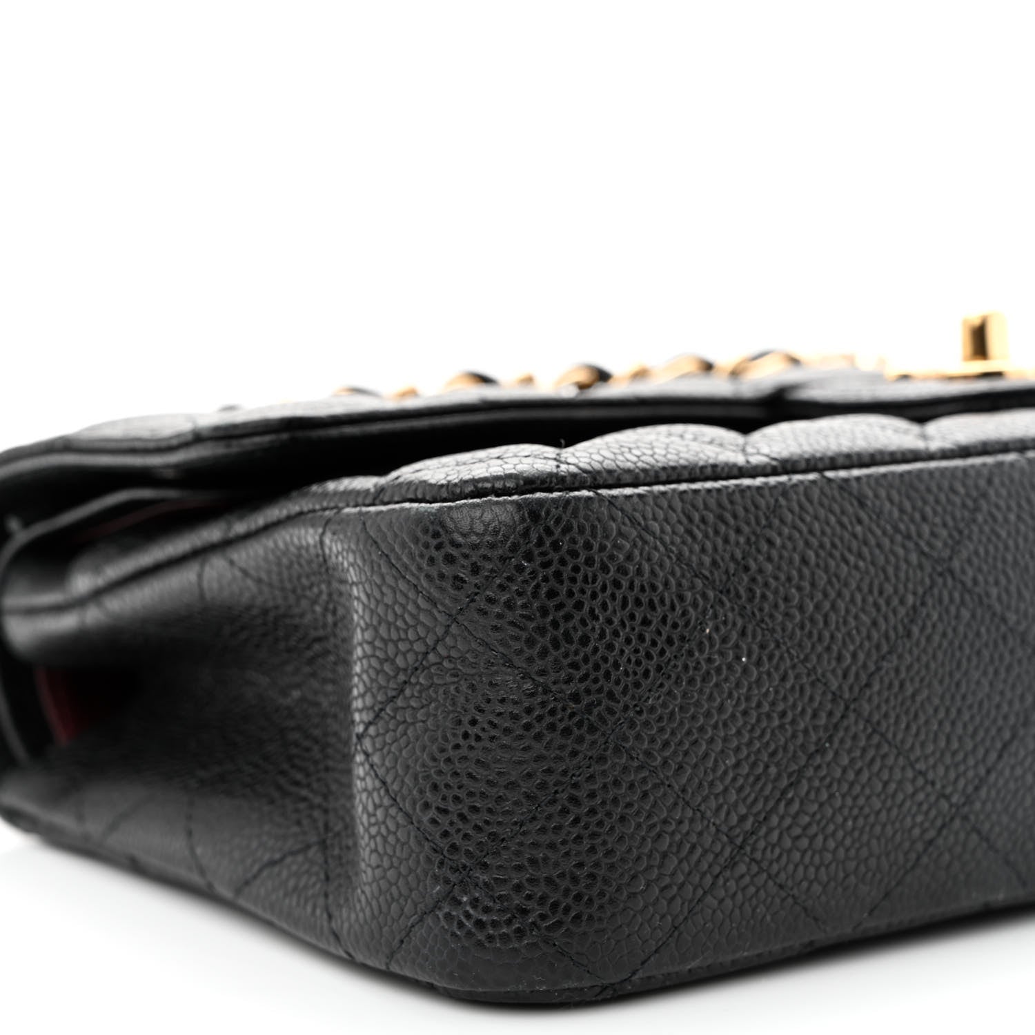 Chanel Caviar Quilted Medium Double Flap Black 9 of 13