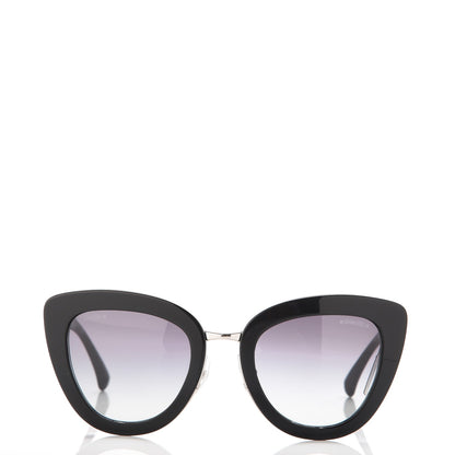 Chanel Cat Eye Quilted Sunglasses 5368 Black 2 of 8