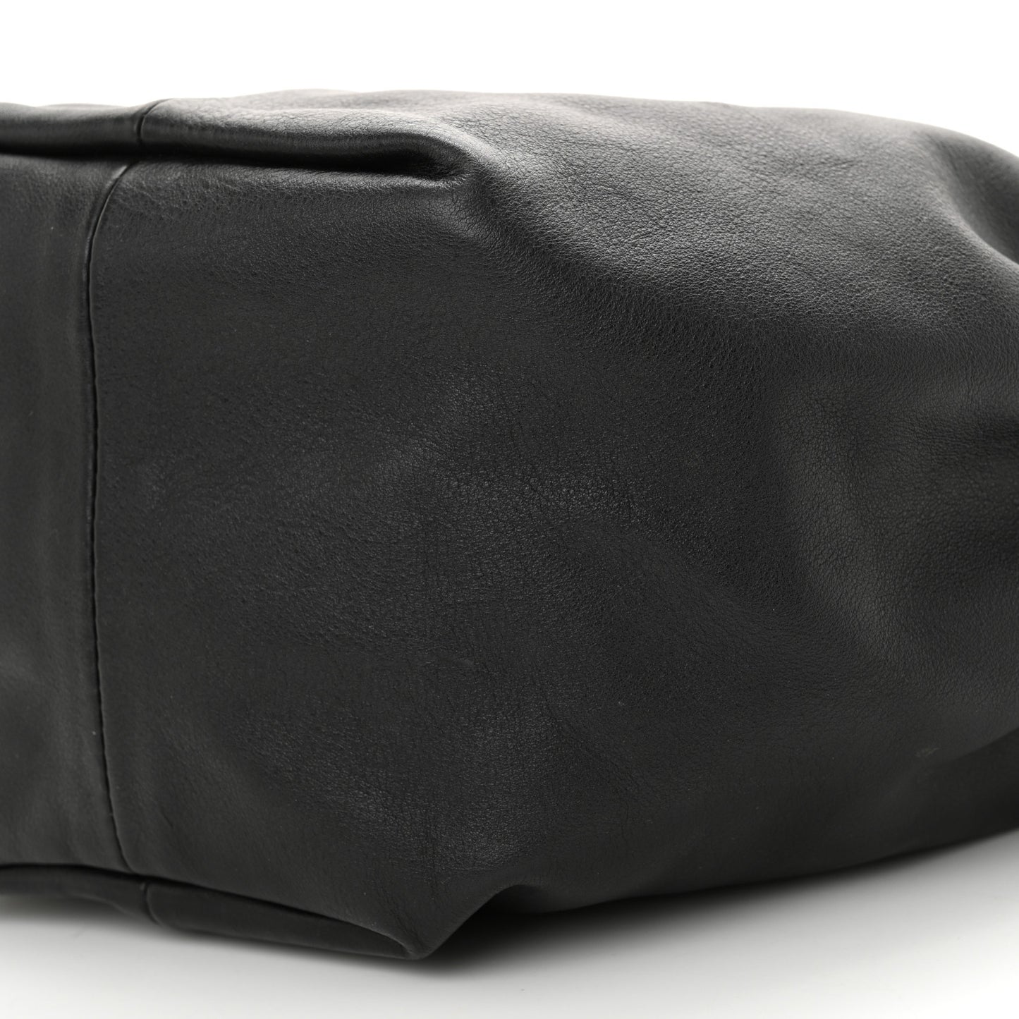 Calfskin Teen Double Knot Hobo Black