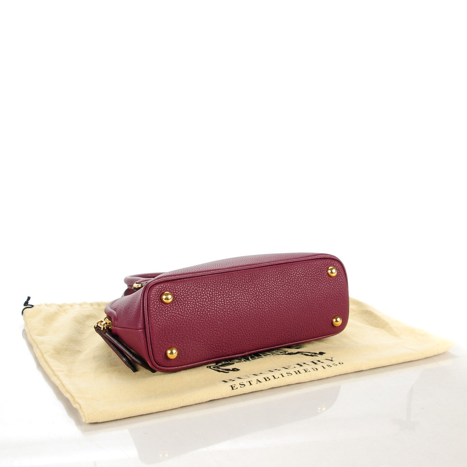 Burberry Grainy Calfskin Small Bloomsbury Elderberry 4 of 8