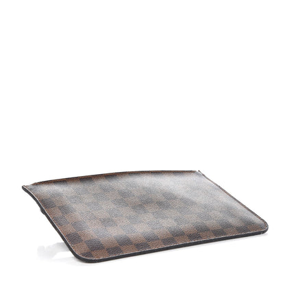 Louis Vuitton Damier Ebene Neverfull MM GM Pochette 4 of 10