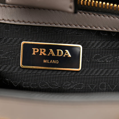 Prada Saffiano Metal Top Handle Argilla 6 of 10