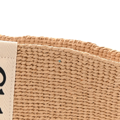 Chloe Raffia Large Woody Tote White 10 of 12