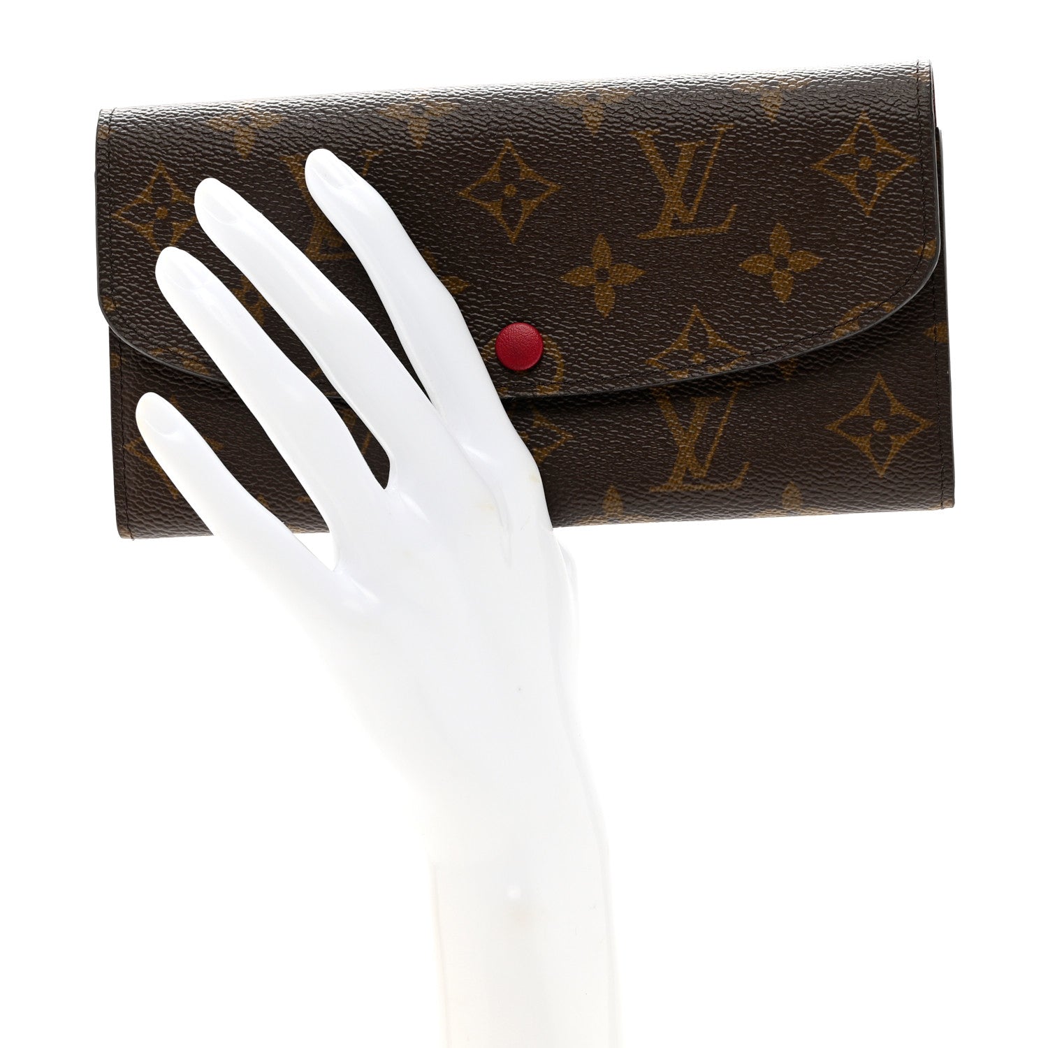 Louis Vuitton Monogram Emilie Wallet Fuchsia 2 of 6