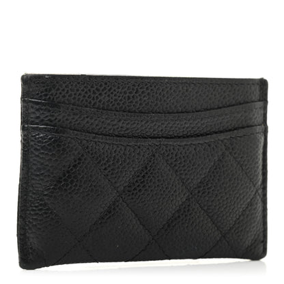 Chanel Caviar Quilted Card Holder Black 3 of 10
