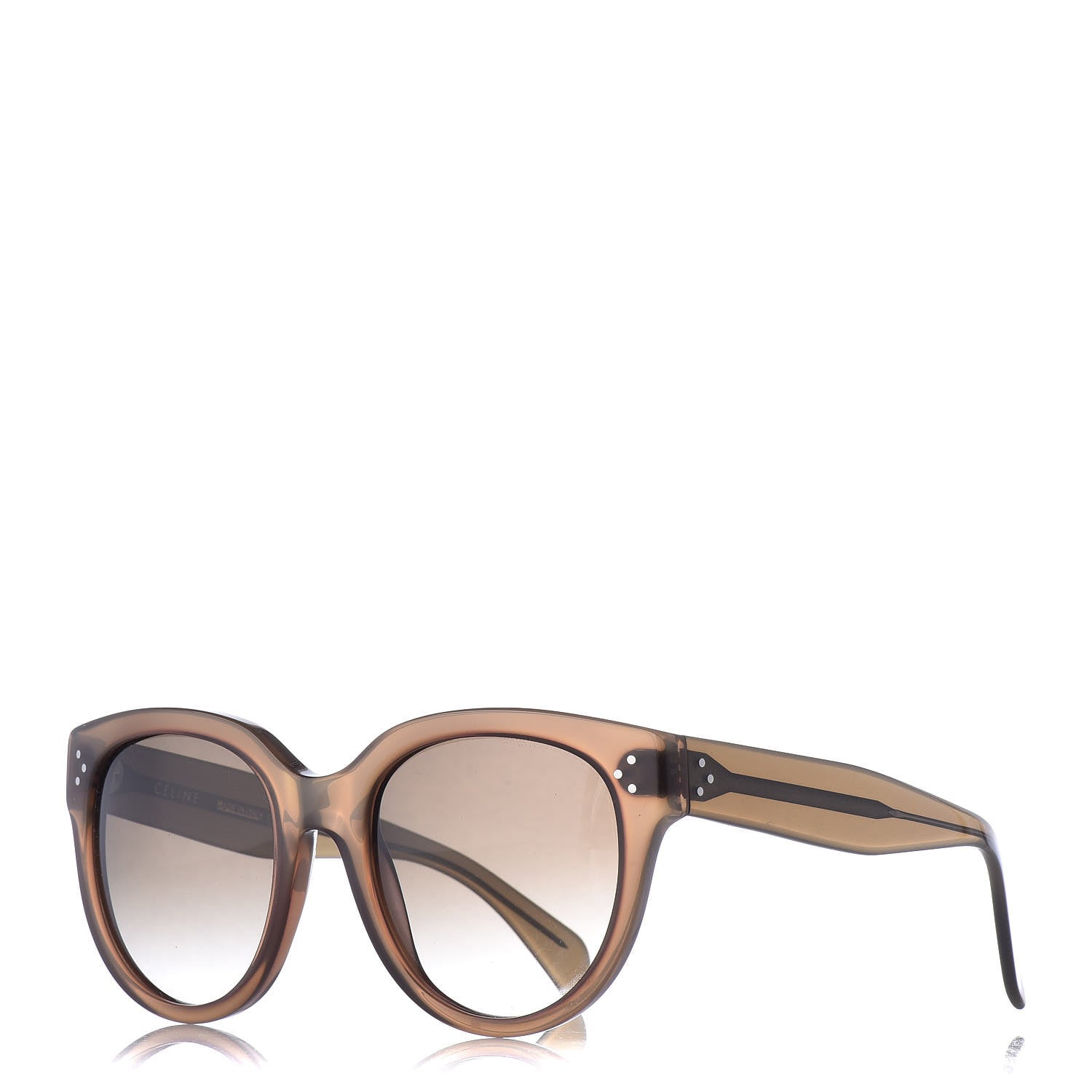 Celine Audrey Sunglasses CL 41755 Military 1 of 6