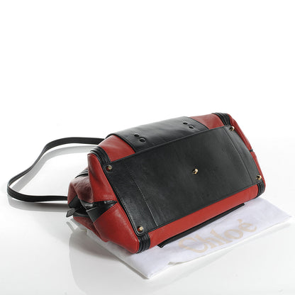 Chloe Leather Medium Alice Satchel Holly Berry 4 of 9